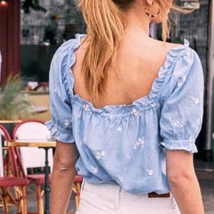 Sezane Gabriella Top